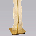 Торшер с изогнутым каркасом Golden Wave варинант исполнения - 2 | Loft Concept в Воронеже