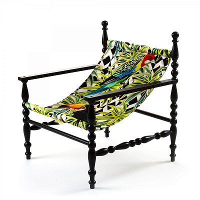 Кресло Seletti Heritage Armchair Parrots