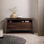 Дизайнерский комод в металлическом каркасе Valerian варинант исполнения - 2 | Loft Concept в Воронеже