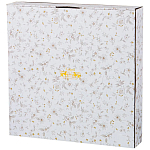 Блюдо сервировочное круглое с цветочным принтом 27 Floral Charm варинант исполнения - 2 | Loft Concept в Воронеже