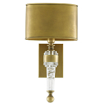 Бра с овальным абажуром на прозрачном основании Masculinity варинант исполнения - 4 | Loft Concept в Воронеже