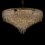 Люстра с каскадом из прозрачного хрусталя Constant Sparks варинант исполнения - 10 | Loft Concept в Воронеже