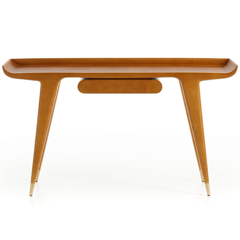 Дизайнерский рабочий стол из массива дерева Gio Ponti D.847.1 Writing Desk Древесина в Воронеже | Loft Concept 