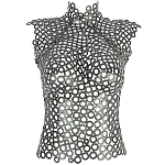Аксессуар на стену из металла Female Torso Metal Wall Accessory варинант исполнения - 1 | Loft Concept в Воронеже