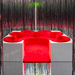 Дизайнерский модульный диван Poltronova Safari Sofa варинант исполнения - 13 | Loft Concept в Воронеже