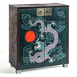 Комод в стиле шинузари Chest Chinese Dragon варинант исполнения - 1 | Loft Concept в Воронеже