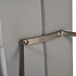 Стул барный серый с обивкой из экокожи Special Support варинант исполнения - 4 | Loft Concept в Воронеже