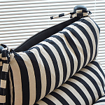 Кресло черно-белое со съемными подушками Celebrity варинант исполнения - 4 | Loft Concept в Воронеже