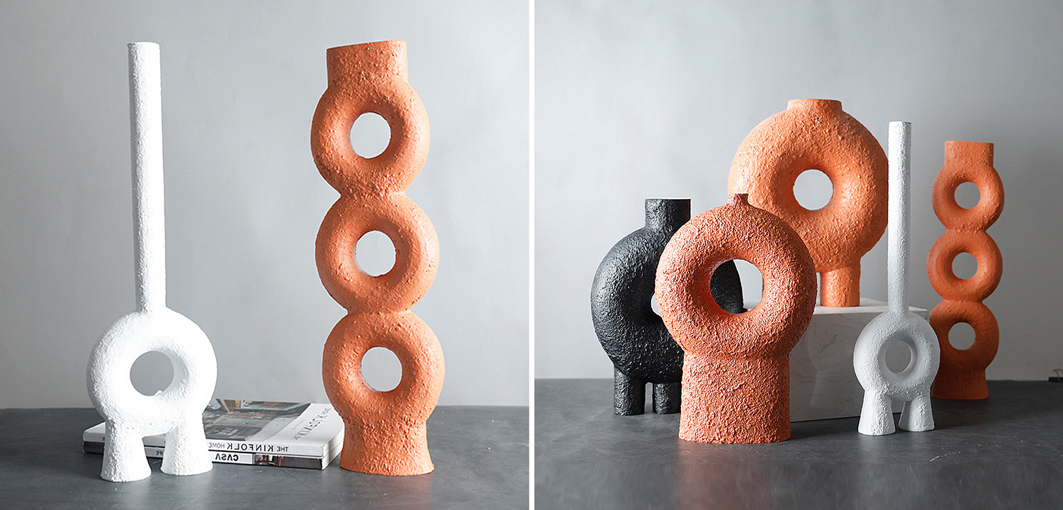 Ваза Sculpted Ceramic Vase by Faina Ваза Sculpted Ceramic Vase by Faina - Loft-Concept в Воронеже