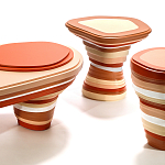 Приставной столик Vorlon Desert Side Table варинант исполнения - 2 | Loft Concept в Воронеже