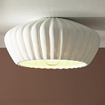 Потолочный светильник керамический Ceramic Embossed Lamp варинант исполнения - 2 | Loft Concept в Воронеже