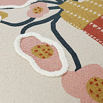 Подушка с цветочным принтом Blooming Elegance Rose варинант исполнения - 2 | Loft Concept в Воронеже