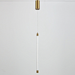 Подвесной светильник в форме цилиндра Trumpet Tube Brass варинант исполнения - 6 | Loft Concept в Воронеже