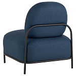 Кресло в синей рогожке COLOR BLOCK варинант исполнения - 5 | Loft Concept в Воронеже