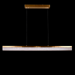 Подвесной светильник линейный из натурального камня Perfection of Geometry варинант исполнения - 2 | Loft Concept в Воронеже