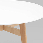 Обеденный стол с белой столешницей ELUNED FURNITURE варинант исполнения - 6 | Loft Concept в Воронеже