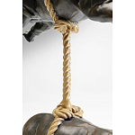 Декоративная статуя из стали Duo Rhinos варинант исполнения - 3 | Loft Concept в Воронеже