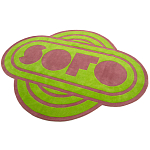 Дизайнерский ковер зеленый Poltronova Sofo Verosa Rug варинант исполнения - 2 | Loft Concept в Воронеже