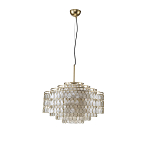 Люстра многоярусная с декором из натуральной морской ракушки Iridescent Light варинант исполнения - 3 | Loft Concept в Воронеже