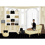 Megan Hess The Bag варинант исполнения - 2 | Loft Concept в Воронеже