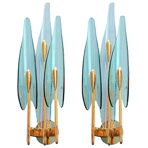 Бра Max Ingrand for Fontana Arte Sconces