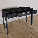 Элегантная Консоль Primo с выдвижным ящиком Черный дуб варинант исполнения - 6 | Loft Concept в Воронеже