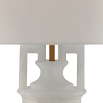 Настольная лампа с основанием в форме урны Piercing Stone варинант исполнения - 1 | Loft Concept в Воронеже