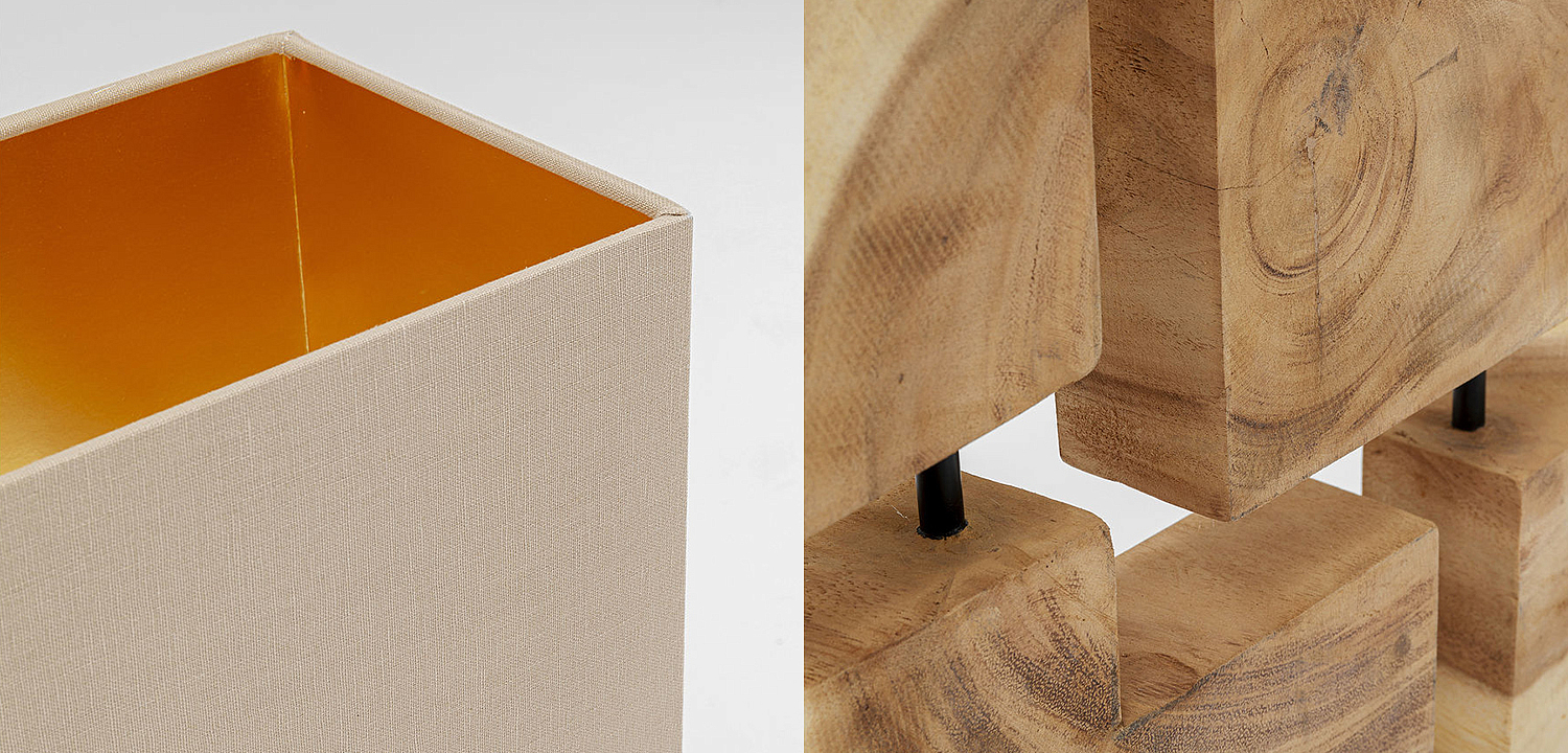 Настольная лампа Saw Cut Acacia - Loft-Concept в Воронеже