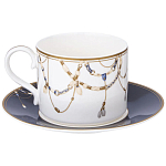 Чайный набор из фарфора с изображением лошадей на 6 персон 12 предметов Porcelain Horse Set   варинант исполнения - 2 | Loft Concept в Воронеже