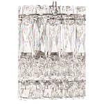 Люстра подвесная круглая из прозрачного хрусталя с корпусом из металла цвета хром Selfsufficient варинант исполнения - 2 | Loft Concept в Воронеже