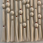 Панно на стену из хлопковых нитей White Morse Wall Hanging  варинант исполнения - 1 | Loft Concept в Воронеже