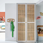 Настенная вешалка из ротанга Willa Wall Hanger S варинант исполнения - 5 | Loft Concept в Воронеже