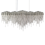 Люстра подвесная с металлическими дугами и длинными цепочками 115 см Atlantis Chain варинант исполнения - 15 | Loft Concept в Воронеже