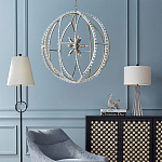 Настольная лампа с черно-белым узором Wavy Stripes варинант исполнения - 3 | Loft Concept в Воронеже