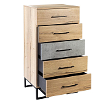 Комод с 3-мя ящиками в стиле лофт Urban Style Space варинант исполнения - 5 | Loft Concept в Воронеже