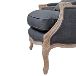 Кресло Ava Classical Armchair graphite flax варинант исполнения - 5 | Loft Concept в Воронеже