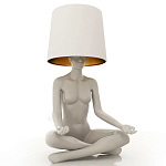 Лампа MANNEQUIN LAMP с абажуром телесный замок варинант исполнения - 1 | Loft Concept в Воронеже