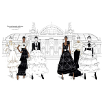 Megan Hess. The Illustrated World of Couture варинант исполнения - 8 | Loft Concept в Воронеже