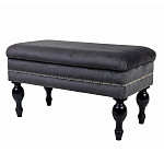 Мягкая банкетка с зоной для хранения Casket Dark Grey варинант исполнения - 2 | Loft Concept в Воронеже