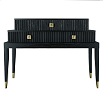 Премиальная Консоль с тремя ящиками Elsa Dreams Black варинант исполнения - 4 | Loft Concept в Воронеже