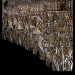 Люстра с каскадом из прозрачного хрусталя Constant Sparks варинант исполнения - 12 | Loft Concept в Воронеже