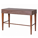 Стол письменный из массива бука с 2-мя ящиками серый Wenge Light варинант исполнения - 3 | Loft Concept в Воронеже