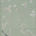 Обои ручная роспись Badminton Mercury Grey варинант исполнения - 2 | Loft Concept в Воронеже