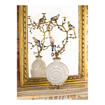 Подсвечник с декором из птиц на ветвях Birds of Paradise варинант исполнения - 4 | Loft Concept в Воронеже