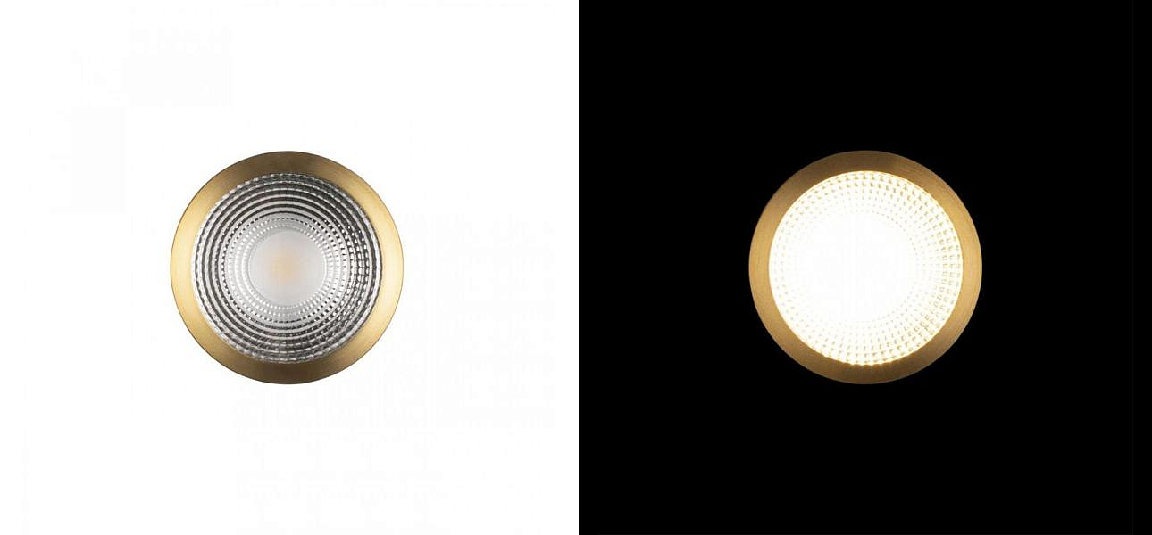 Светильник потолочный Top View Gold 35 см Светильник потолочный Top View Gold 35 см - Loft-Concept в Воронеже