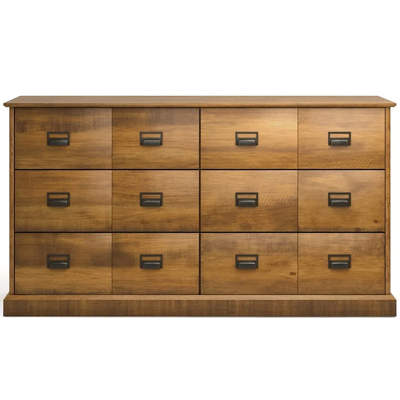 Деревянный комод с 6-ю ящиками Blanton Chest of Drawers Древесина Коричневый в Воронеже | Loft Concept 