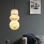 Подвесной светильник с фигурными плафонами Stone Triad варинант исполнения - 3 | Loft Concept в Воронеже