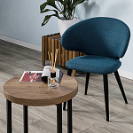 Стол журнальный круглый в стиле лофт Urban Style Space 2 варинант исполнения - 3 | Loft Concept в Воронеже