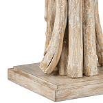 Настольная лампа с каркасом в виде веток деревьев с абажуром из ткани Natural Driftwood варинант исполнения - 2 | Loft Concept в Воронеже