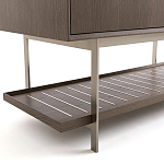 Платяной шкаф из серого дуба Sawada Gray Oak Wardrobe варинант исполнения - 5 | Loft Concept в Воронеже